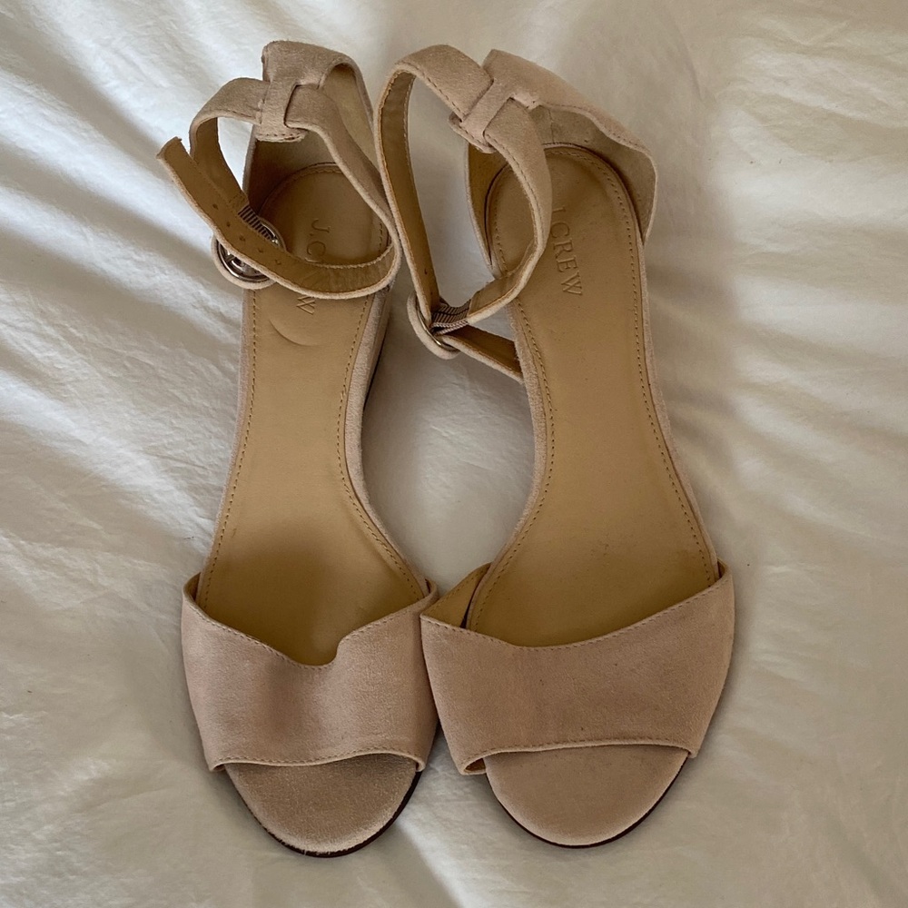 J. Crew Soft Beige Sandals